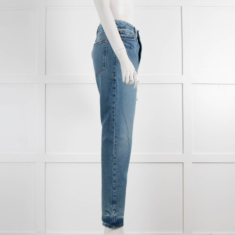 Good American Blue Slim Leg Jeans