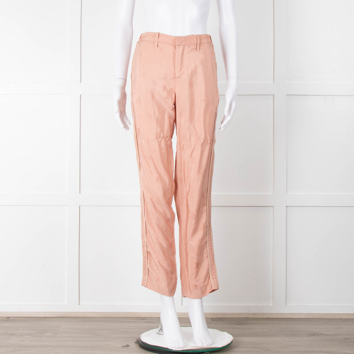 Zadig & Voltaire Peach Star Print Trousers