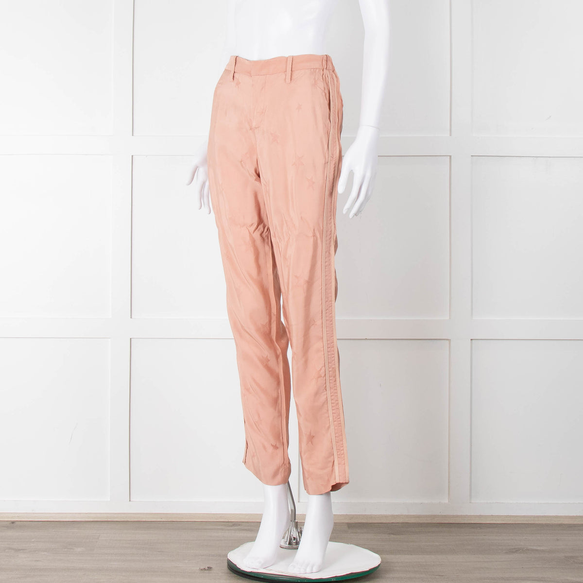 Zadig & Voltaire Peach Star Print Trousers