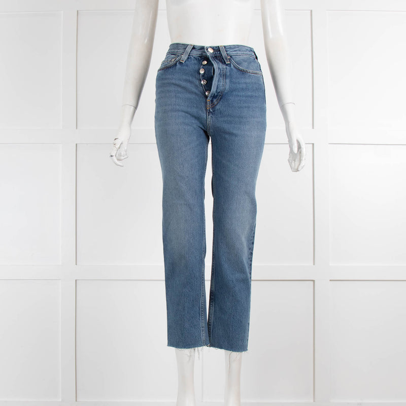 Toteme Blue Straight Leg Jeans