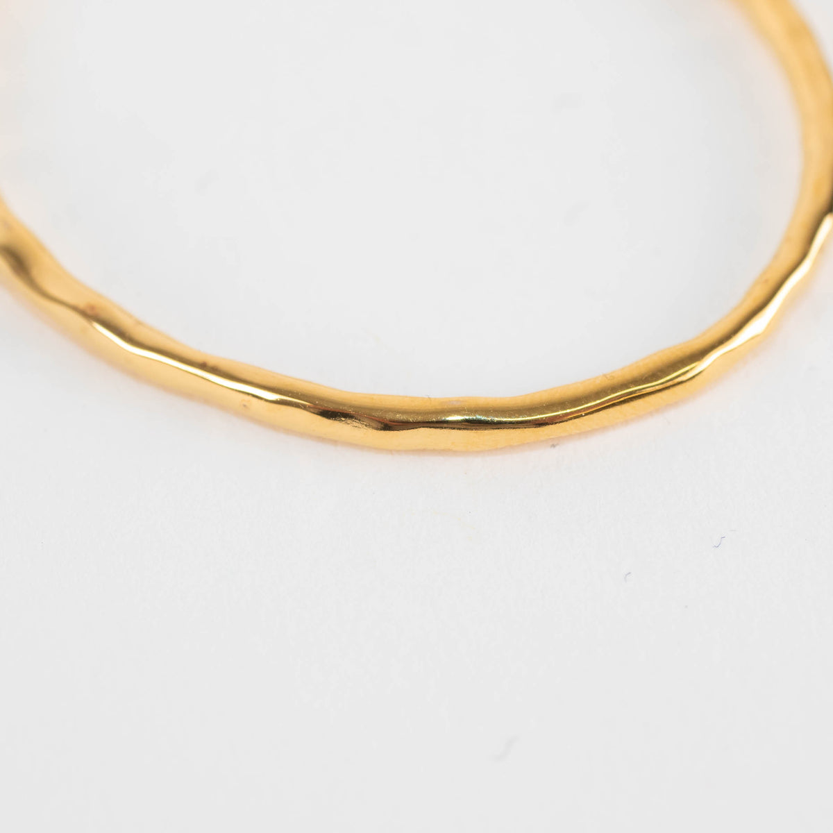 Monica Vinader Gold Siren Hoop Earrings