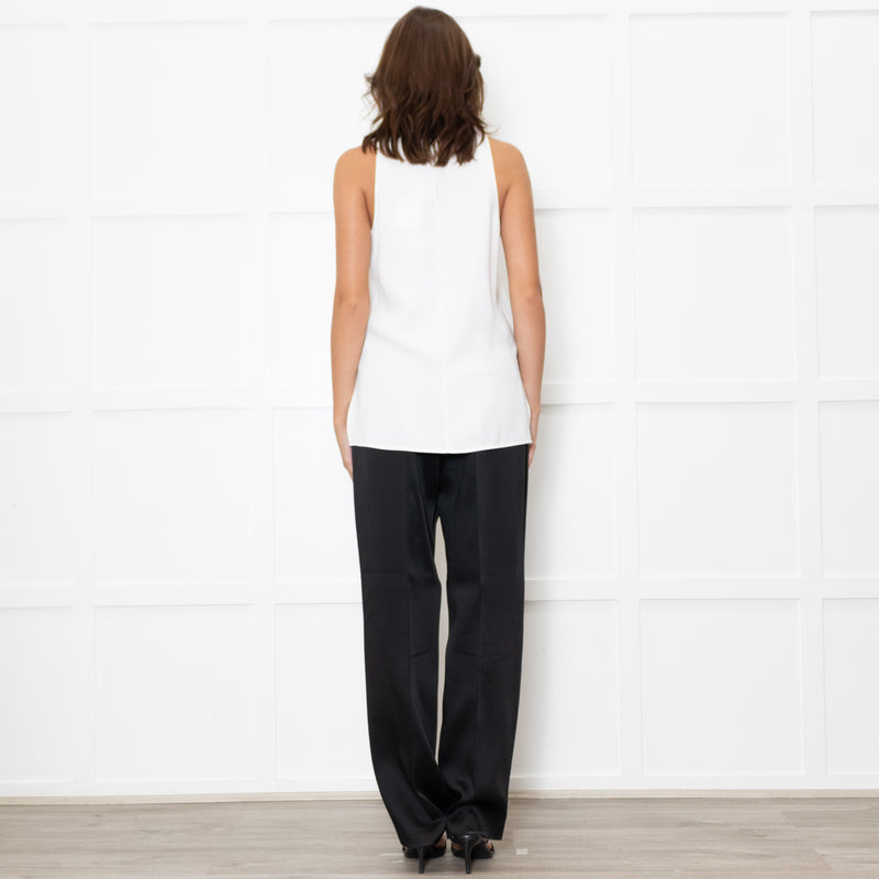 Vince White Sleeveless top