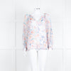 Velvet By Graham & Spencer Dusty Pink Grey Long Sleeve Top