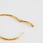 Monica Vinader Gold Siren Hoop Earrings