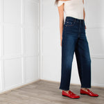DL1961 Hepburn Wide Leg in Mediterranean