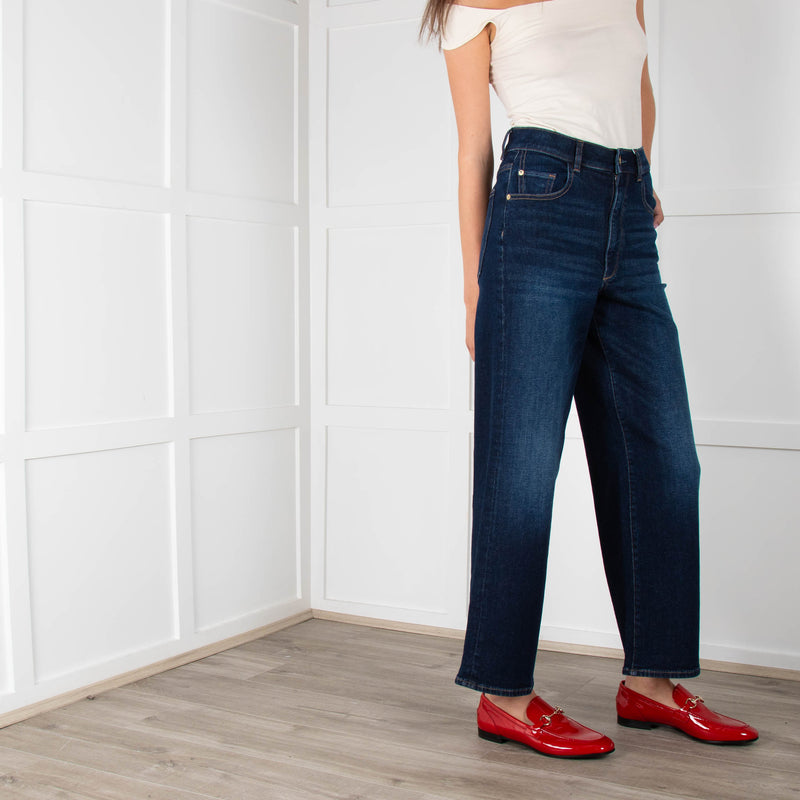 DL1961 Hepburn Wide Leg in Mediterranean