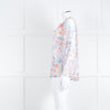 Velvet By Graham & Spencer Dusty Pink Grey Long Sleeve Top