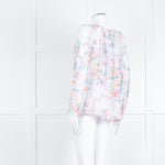 Velvet By Graham & Spencer Dusty Pink Grey Long Sleeve Top