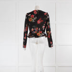 Brock Collection Floral Brocade Structured Jacket