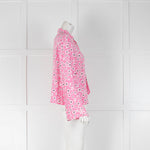 Rixo London Pink Floral Josie Blouse
