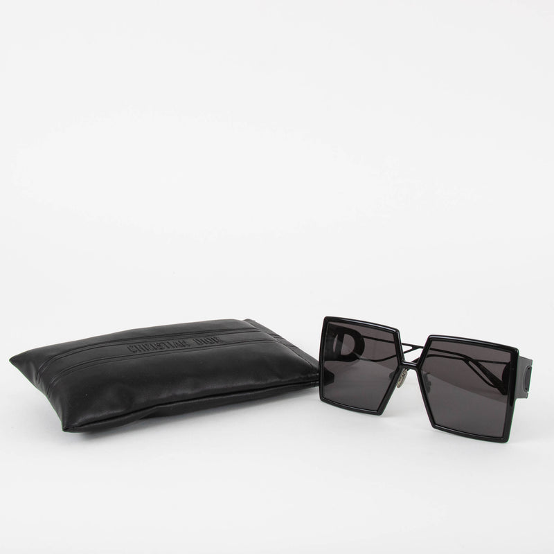 Dior Black 30Montaigne Oversized Sunglasses