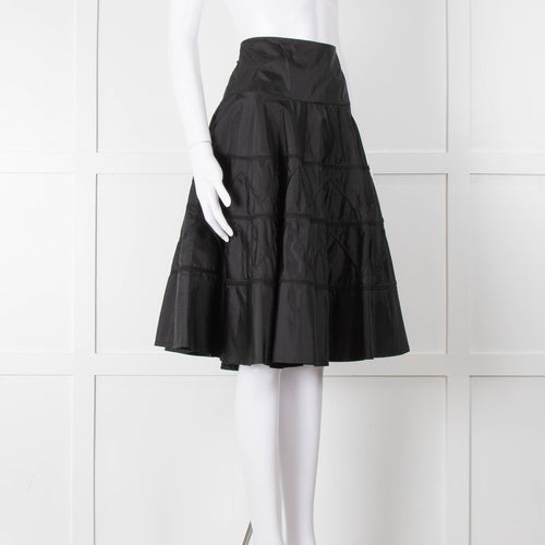 Day Birger Et Mikkelson Black Embroidered Full Skirt