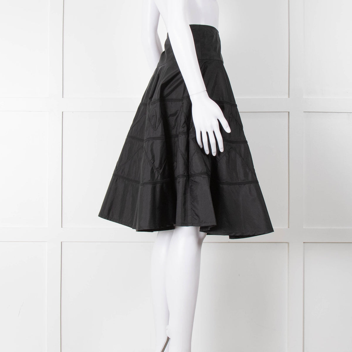 Day Birger Et Mikkelson Black Embroidered Full Skirt