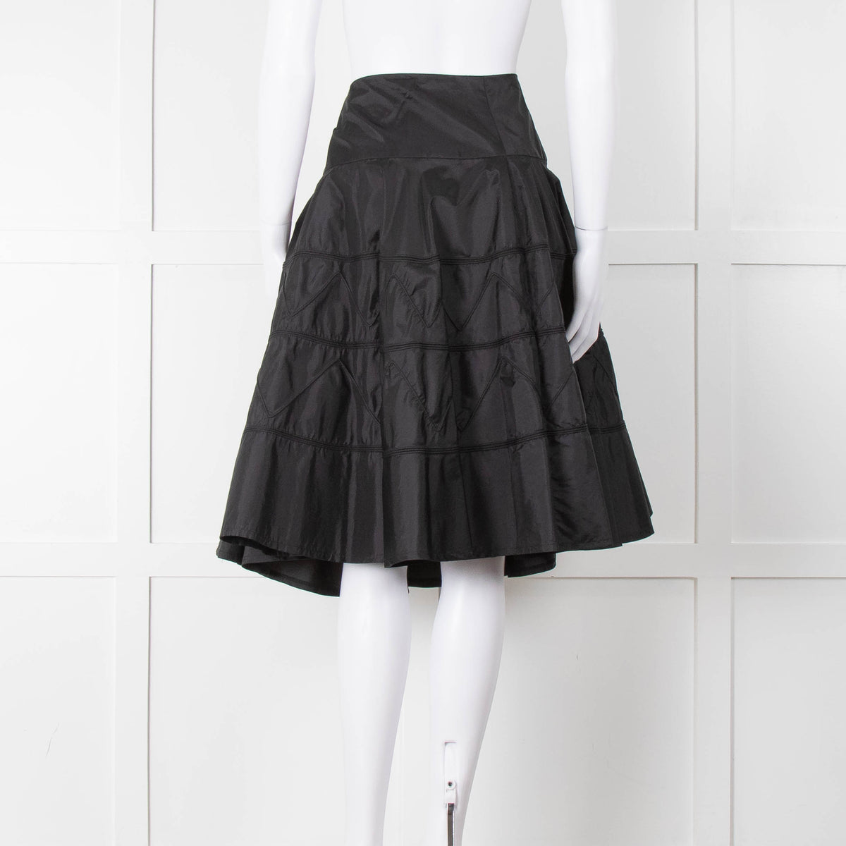 Day Birger Et Mikkelson Black Embroidered Full Skirt