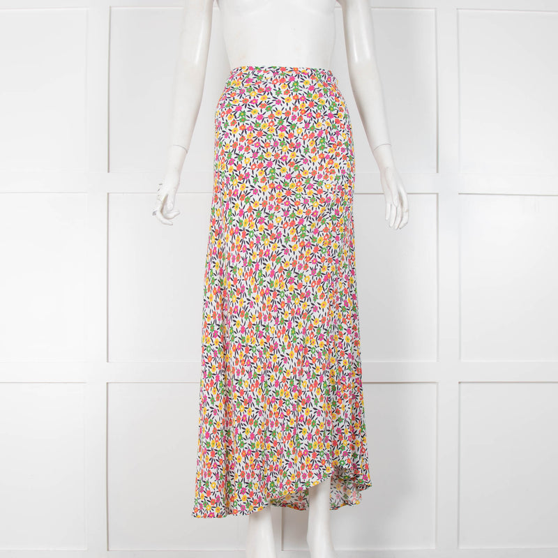 Rixo London Floral Kelly Skirt