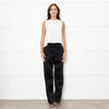 Carolina Herrera Cream Crepe Sleeveless Flowy Cami Top