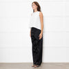 Carolina Herrera Cream Crepe Sleeveless Flowy Cami Top