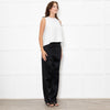 Carolina Herrera Cream Crepe Sleeveless Flowy Cami Top