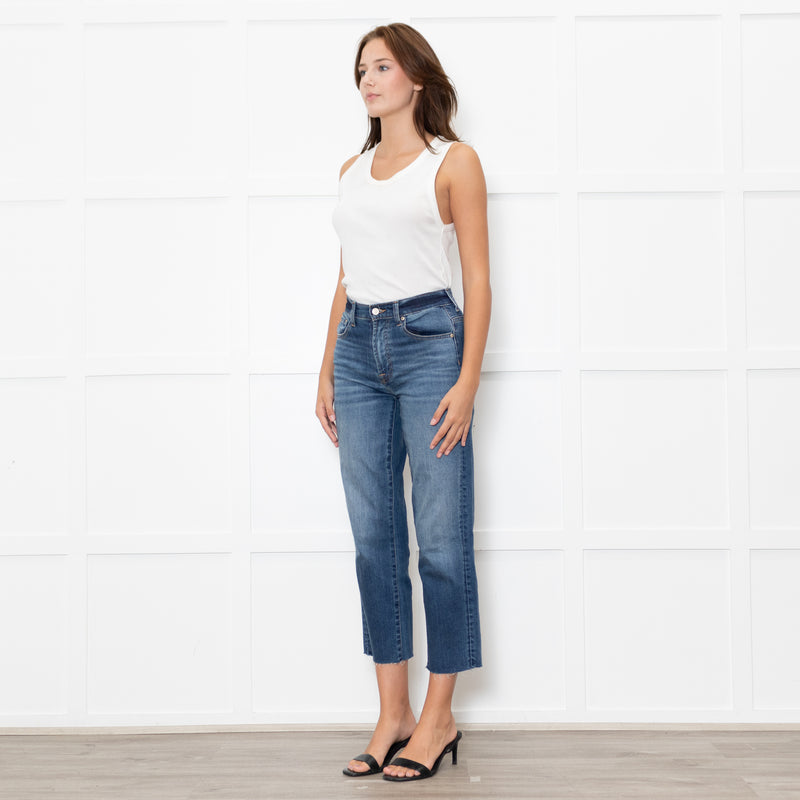 Seven For All Mankind 'The Modern Straight' Mid Wash Jeans