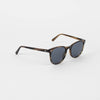 Cubitts Brown Frame Rounded Sunglasses