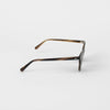 Cubitts Brown Frame Rounded Sunglasses