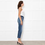 Seven For All Mankind 'The Modern Straight' Mid Wash Jeans