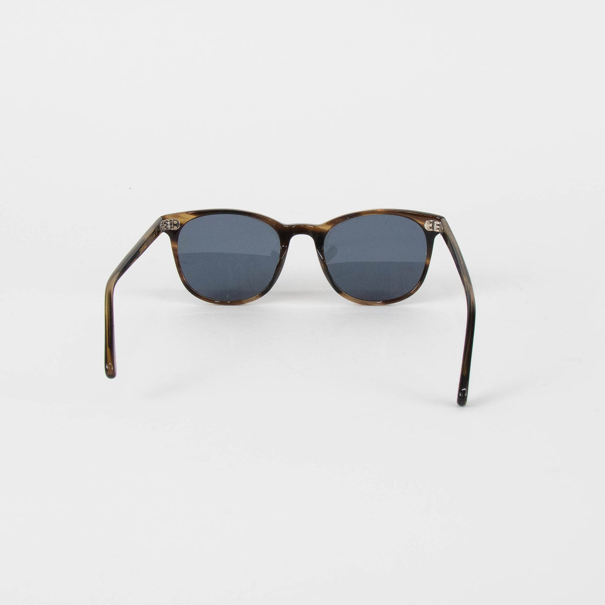 Cubitts Brown Frame Rounded Sunglasses