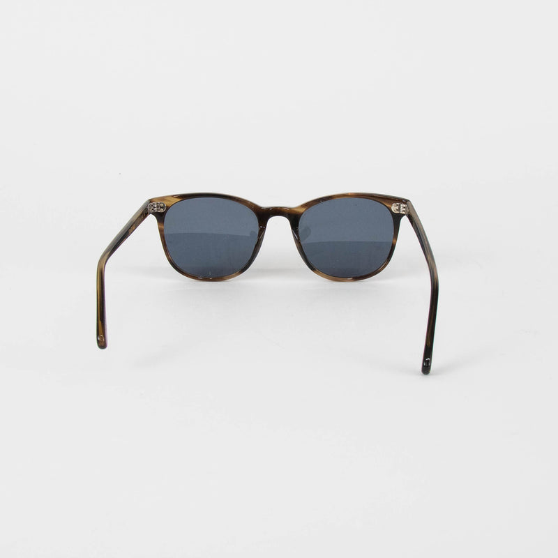 Cubitts Brown Frame Rounded Sunglasses