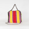 Stella McCartney Yellow Red Cotton Falabella Bag