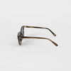 Cubitts Brown Frame Rounded Sunglasses
