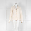 Loro Piana Cream Cotton Weave Blazer