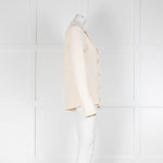 Loro Piana Cream Cotton Weave Blazer