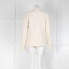 Loro Piana Cream Cotton Weave Blazer