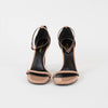 Saint Laurent Nude Patent Jane Heeled Sandal