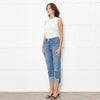 Brunello Cucinelli Blue Denim Turn Up Jeans
