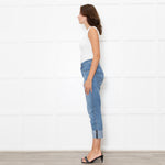 Brunello Cucinelli Blue Denim Turn Up Jeans