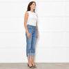 Brunello Cucinelli Blue Denim Turn Up Jeans