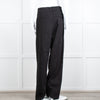Rohe Black Linen Blend High Waisted Trousers
