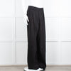 Rohe Black Linen Blend High Waisted Trousers