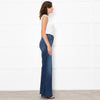 Mother The Hustler Roller Sneak Dark Denim Jean
