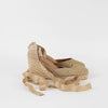 Castaner Linen Gold Lurex Espadrilles