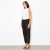 Bella Dahl Brown Drawstring Cargo Trouser