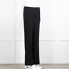 Theory Black Straight Leg Trousers
