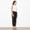 Bella Dahl Brown Drawstring Cargo Trouser