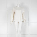 Ganni Cream Sweatshirt