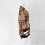 Gucci Reversible GG Mohair Wool Cardigan