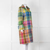 Escada Multi Colour Chunky Weave Coat