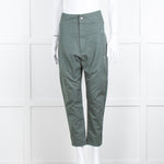 Isabel Marant Etoile Green Cotton Trousers