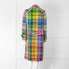 Escada Multi Colour Chunky Weave Coat