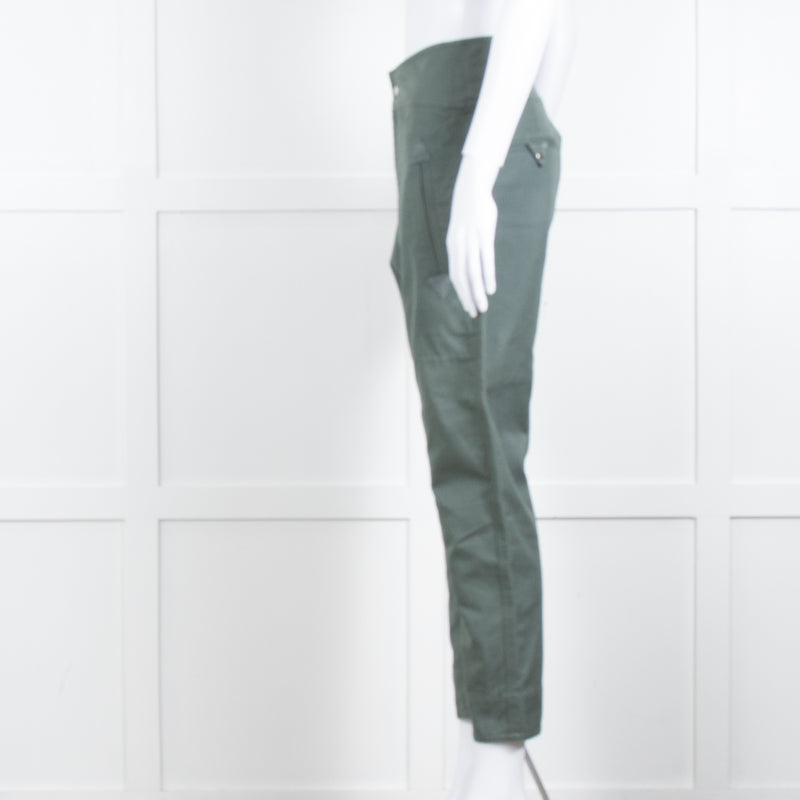 Isabel Marant Etoile Green Cotton Trousers